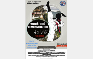 Week-end Démonstration 2024